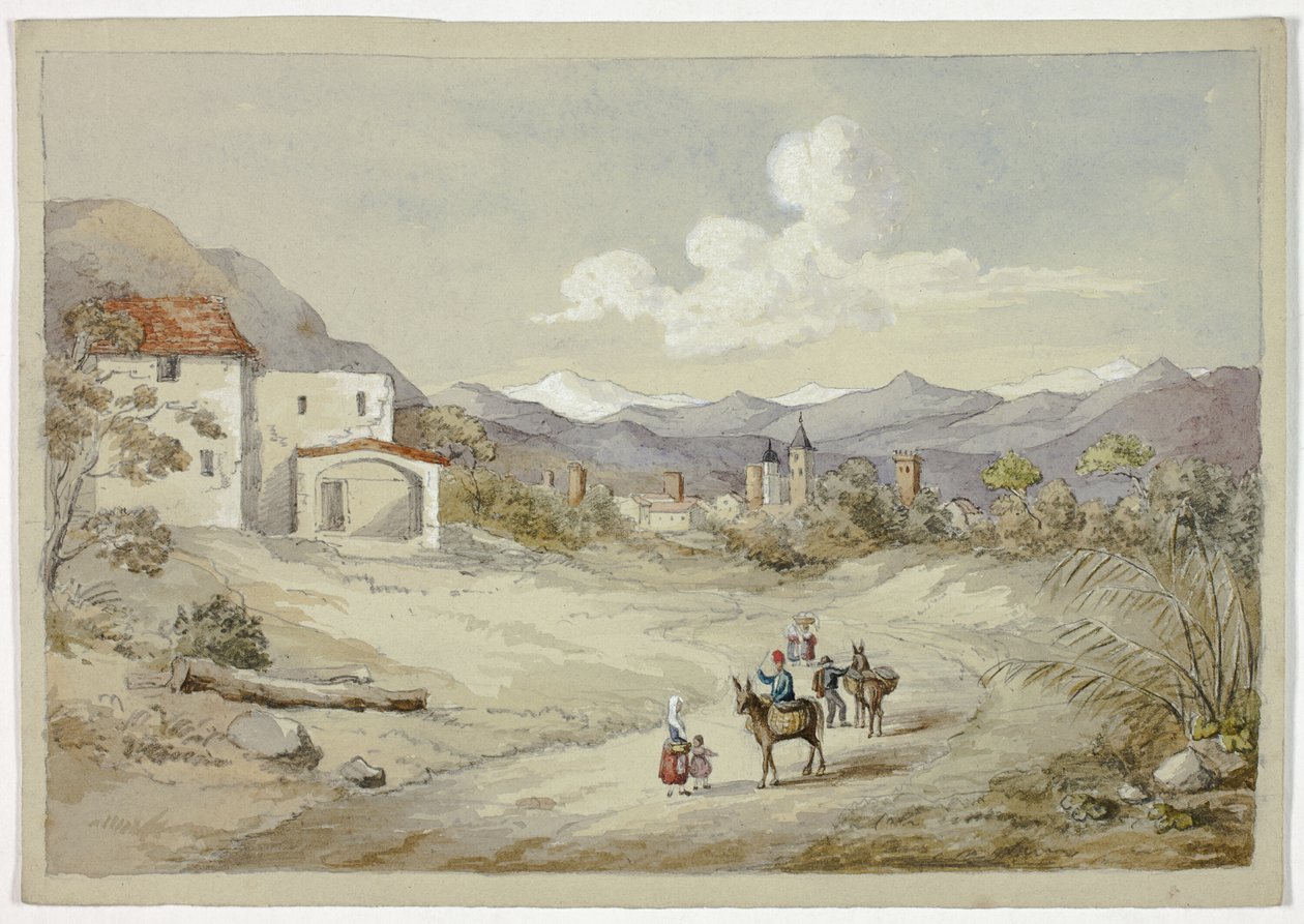 Albenga Corniche (rannikko) tiellä tekijältä Elizabeth Murray