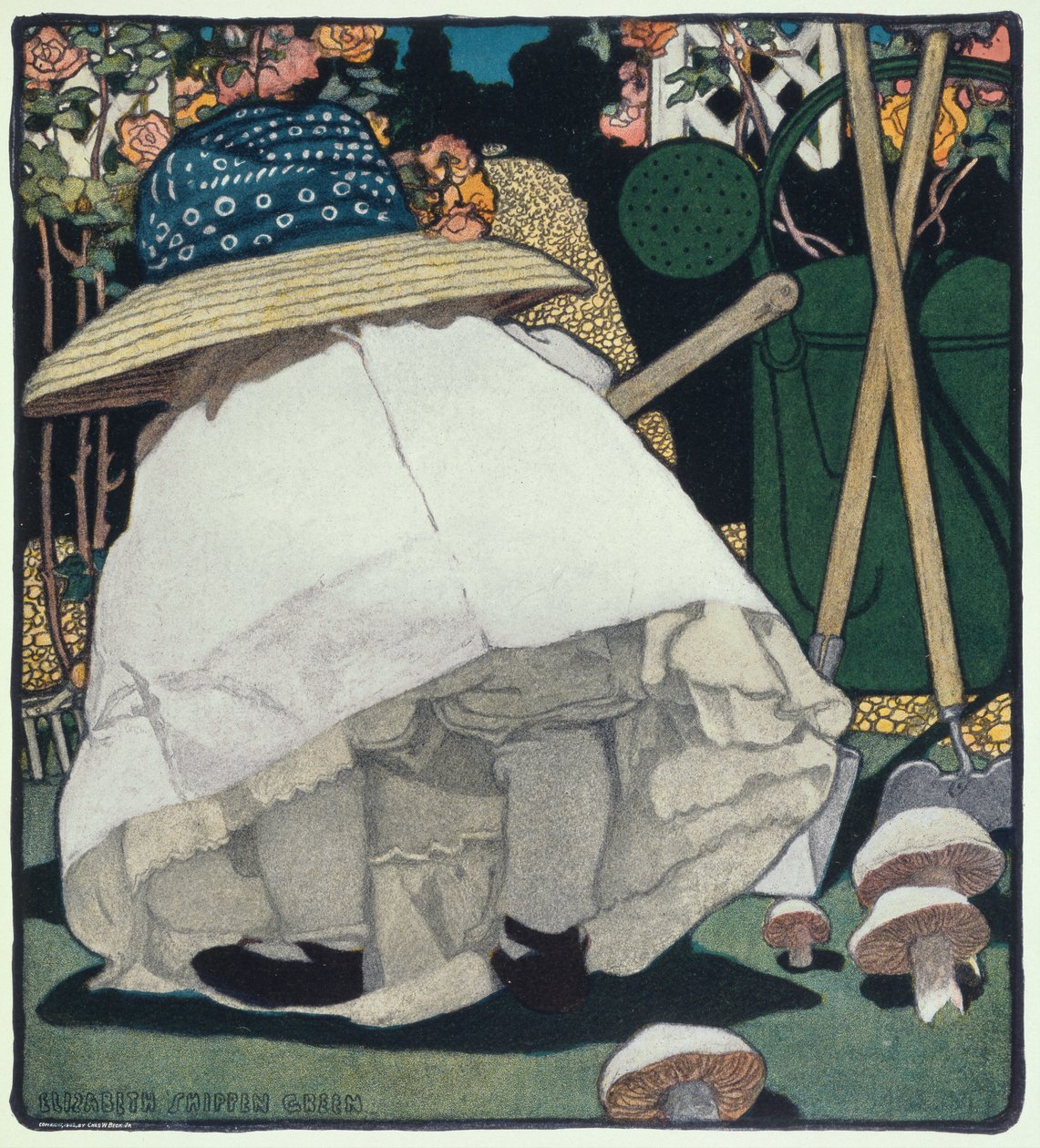 Pieni puutarhuri tekijältä Elizabeth Shippen Green