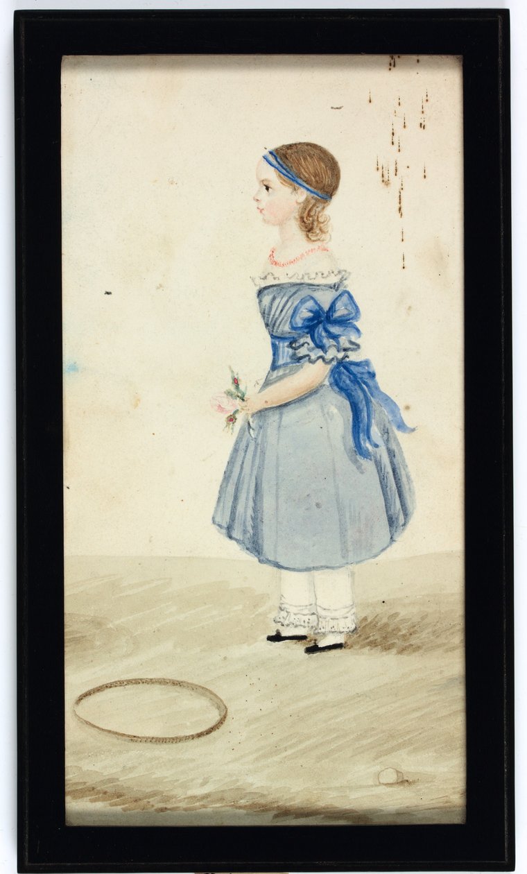 Elizabeth Sophia Hawkins-Whitshed, jälkeenpäin rouva Arthur Cavendish Bentinck (emali) tekijältä Elizabeth Sophia Hawkins Whitshed