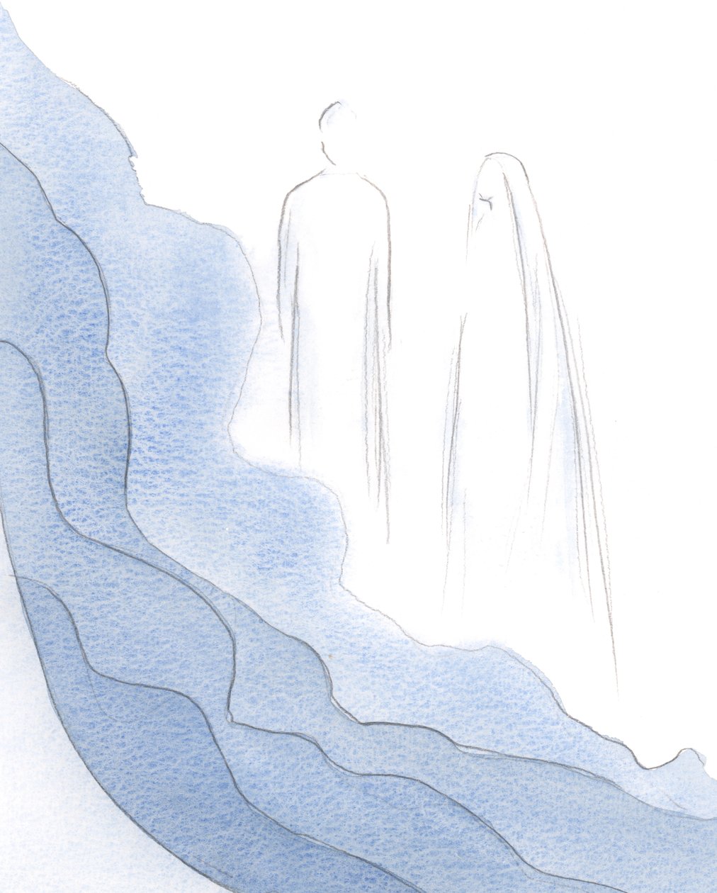 Jokaisella Kristuksen edessä tunnustamalla todellisesta heikkoudesta vedämme syrjään vielä yhden Hänet kätkevistä verhoista., 2001 (paperilla) tekijältä Elizabeth Wang