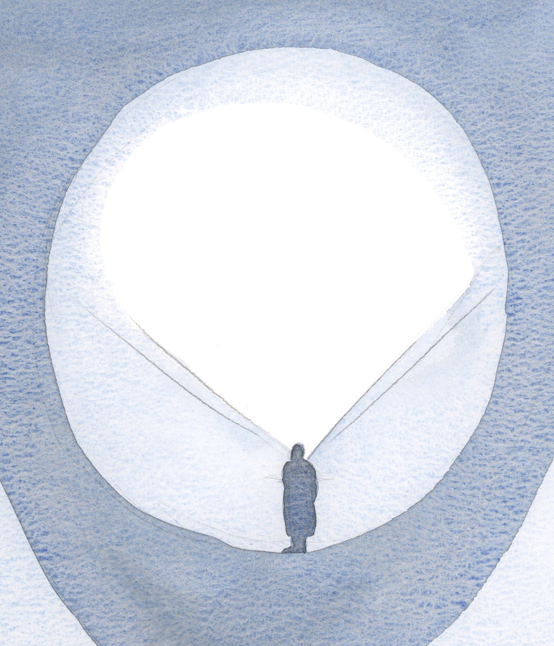 Pienillä uskon, rakkauden ja uhrauksen teoilla sielussa valmistetaan tilaa uudelle armon vuodatukselle., 2001 (paperilla) tekijältä Elizabeth Wang