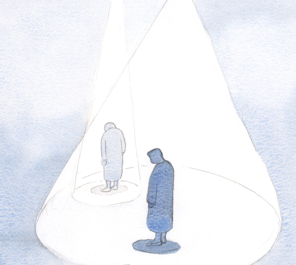 Pienimmällä parannuksenteollamme ja nöyryydellämme Jumala laajentaa ymmärrystämme, kuin kasvava valokehä., 2001 (paperilla) tekijältä Elizabeth Wang
