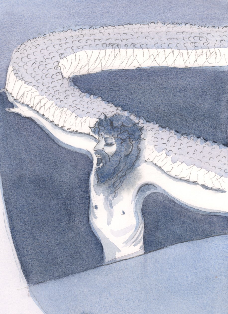 Kristus on siltamme taivaaseen - ainoa tie maallisen elämän ja ikuisen kirkkauden välisen kuilun yli, 2000 (paperilla) tekijältä Elizabeth Wang