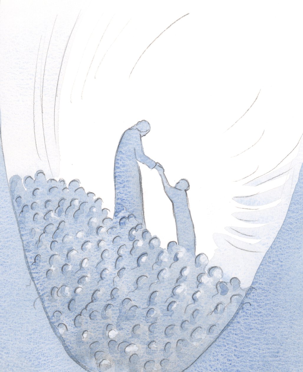 Kristus kohotti minut, liittyäkseni Hänen ylistysuhreihinsa Isän edessä, 2000 (paperilla) tekijältä Elizabeth Wang