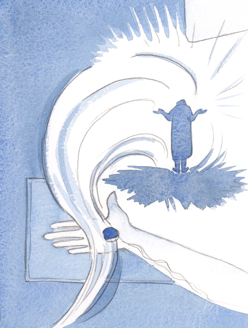Kristus osoitti minulle, kuinka Hän hyväksyy kaiken kivun, jonka hyväksyn itselleni, ja levittää sitä hellästi, balsamina haavoihinsa, 2000 (paperilla) tekijältä Elizabeth Wang