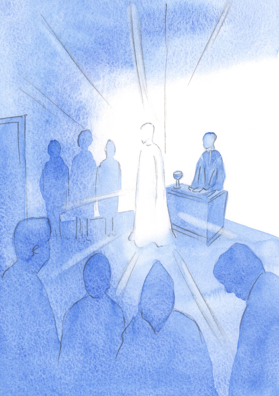 Kristus osoitti minulle, kuinka harvat sanovat "tervetuloa" millään totuudella. Kuinka harvat ehtoollisessa paljastavat sydämensä Hänelle., 2001 (paperilla) tekijältä Elizabeth Wang