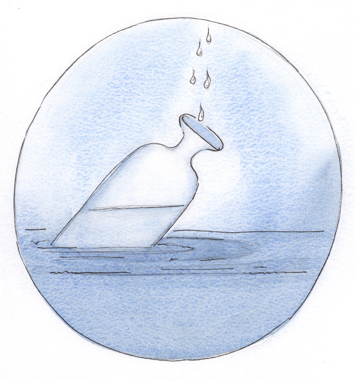 Kristuksen puhdas totuus vuodatetaan - näin - pisara pisaralta sieluun, joka on koottu valmiiksi suureen vuodatukseen., 2001 (paperilla) tekijältä Elizabeth Wang