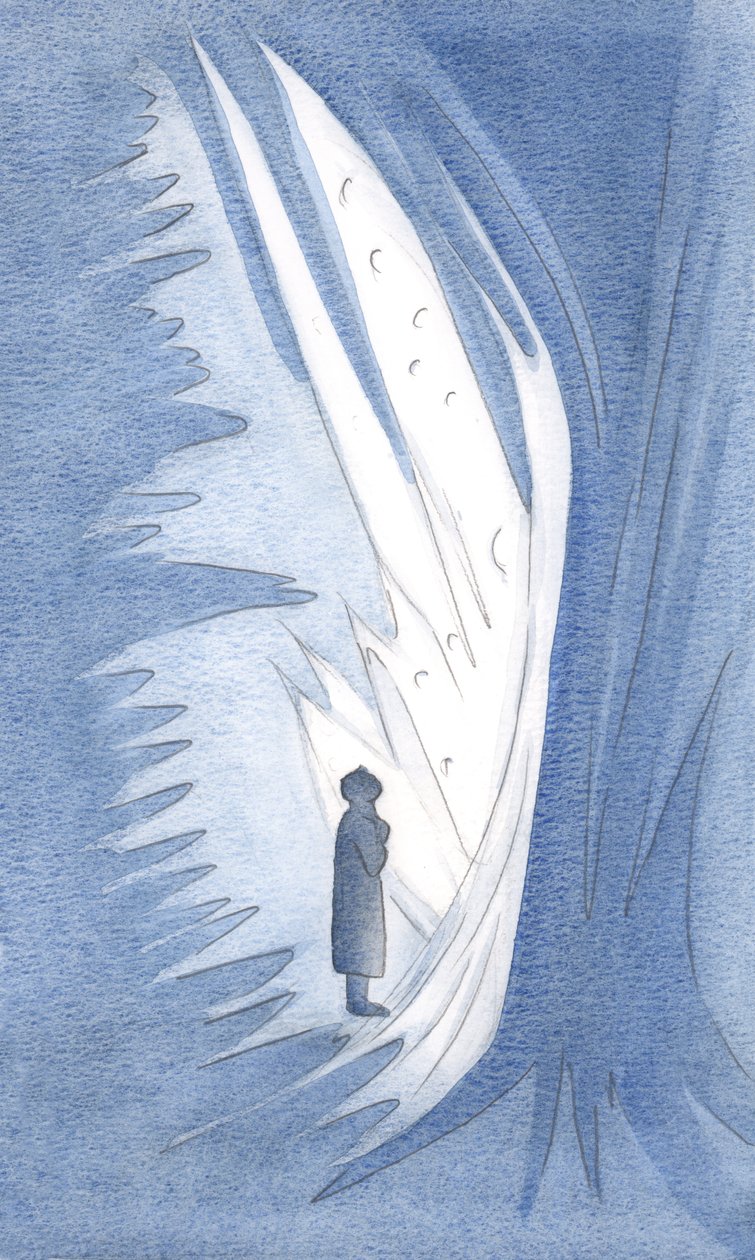 Näin, että meidän ei tarvitse kunnioittaa vain pyhiä enkeleitä, vaan kaikkia kirkkaita sieluja, joita he vartioivat, 2000 (paperilla) tekijältä Elizabeth Wang