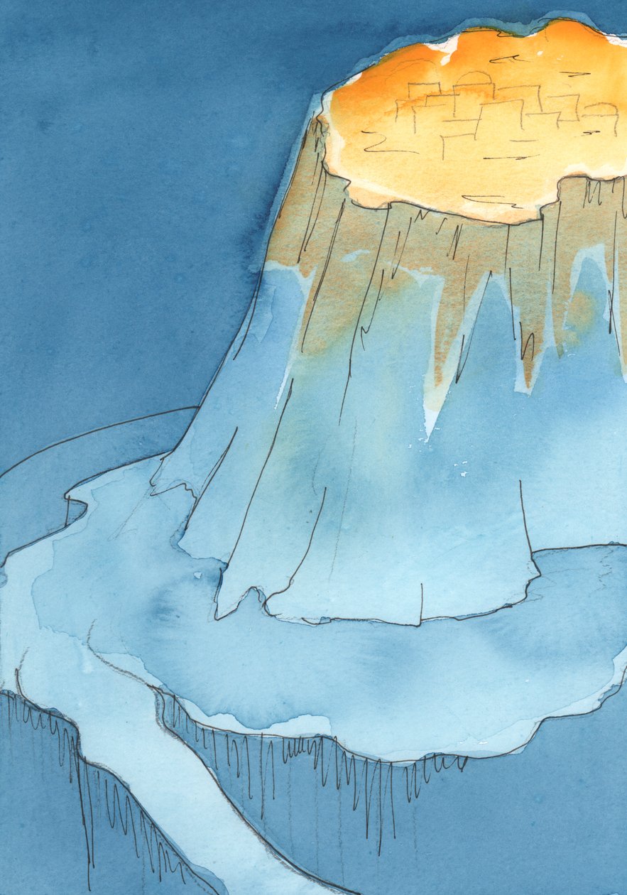 Näin maan maapallon suuren vuoren päällä, 2003 (paperilla) tekijältä Elizabeth Wang