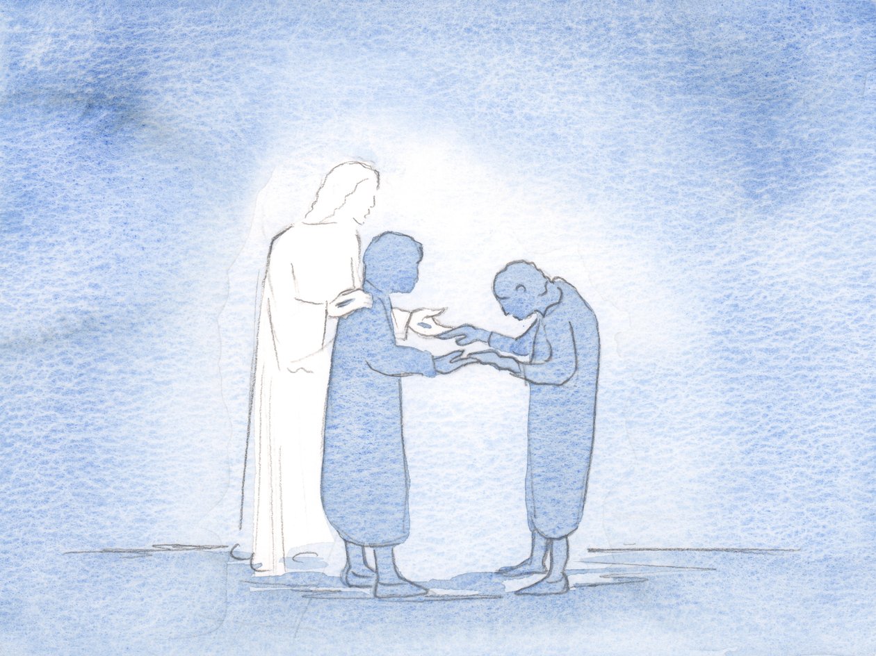 Minulle näytettiin, että jokainen lempeä sanani tai eleni on pyhä ja onnellinen tapa, jolla Kristus tervehtii muita kauttani, 2000 (paperilla) tekijältä Elizabeth Wang