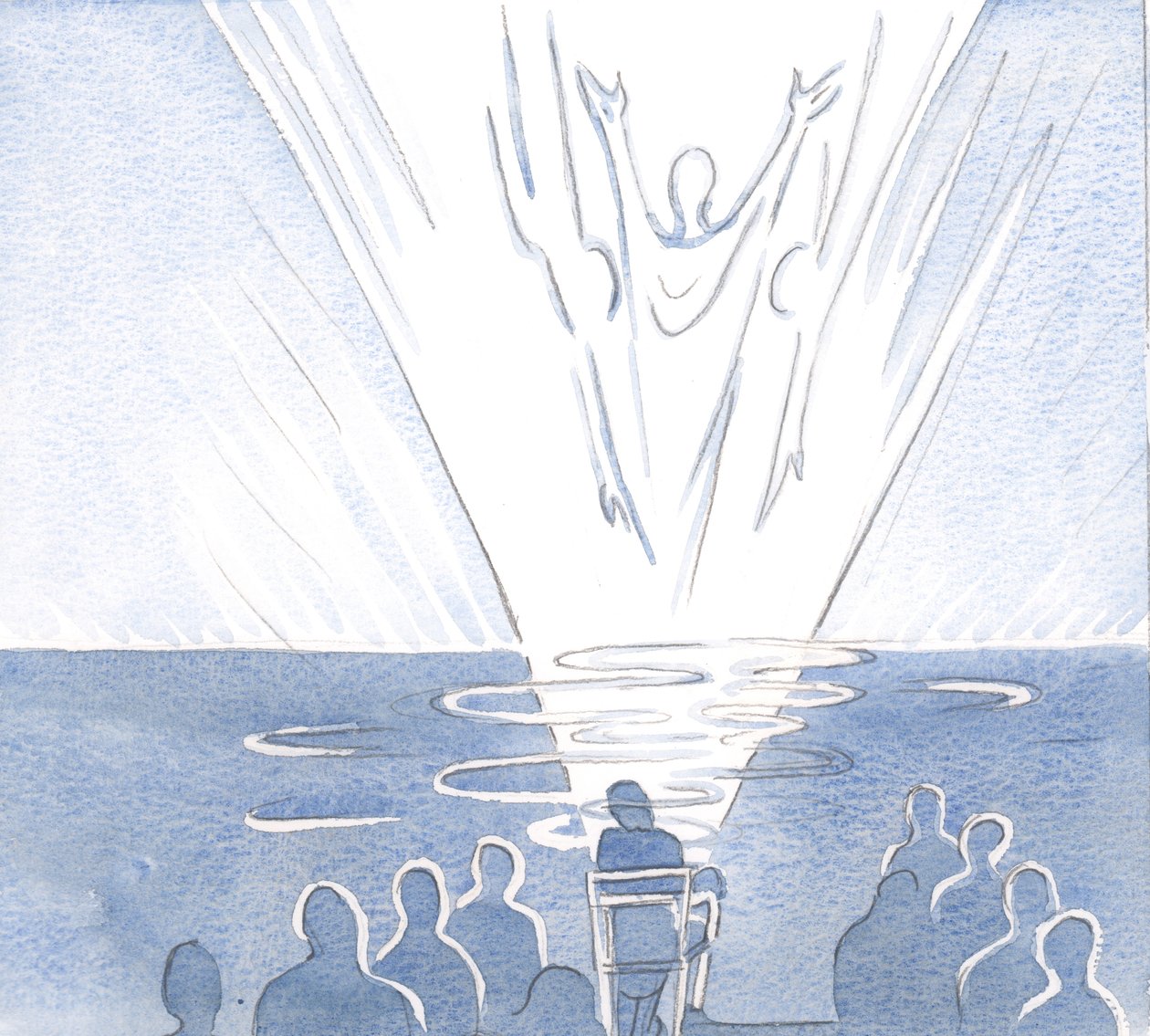 Ehtoollisuudessa Jumalaa palvotaan joskus "tietämättä", 2000 (paperilla) tekijältä Elizabeth Wang