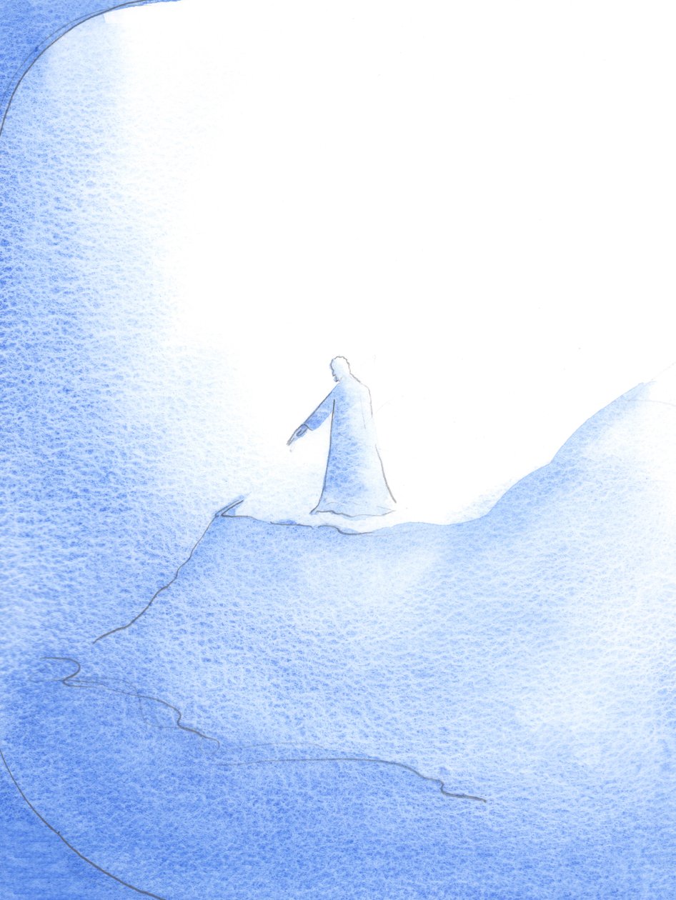 On kuin Kristus olisi niin antelias, että Hän on kuin kallisarvoisen voiteen astia. Armon "pisara" voi saada aikaan muutoksen meissä, 2002 (w/c paperilla) tekijältä Elizabeth Wang