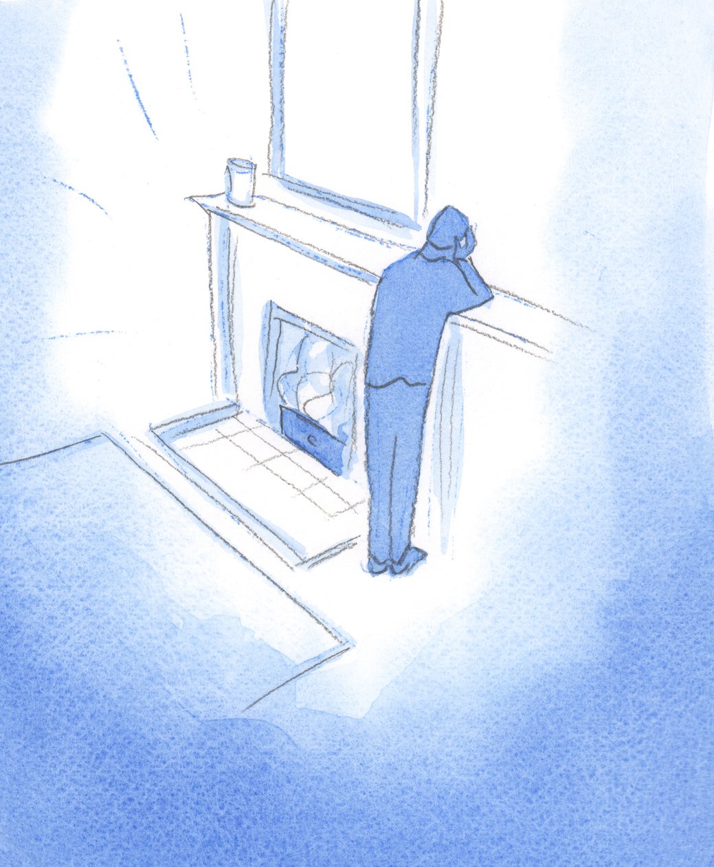 Jumalasta voimme löytää rakastavan kodin tai tulisijan, jossa on valoa ja lämpöä. Hänen "ulkopuolella" on vain kipua ja pimeyttä, 2002 (paperilla) tekijältä Elizabeth Wang