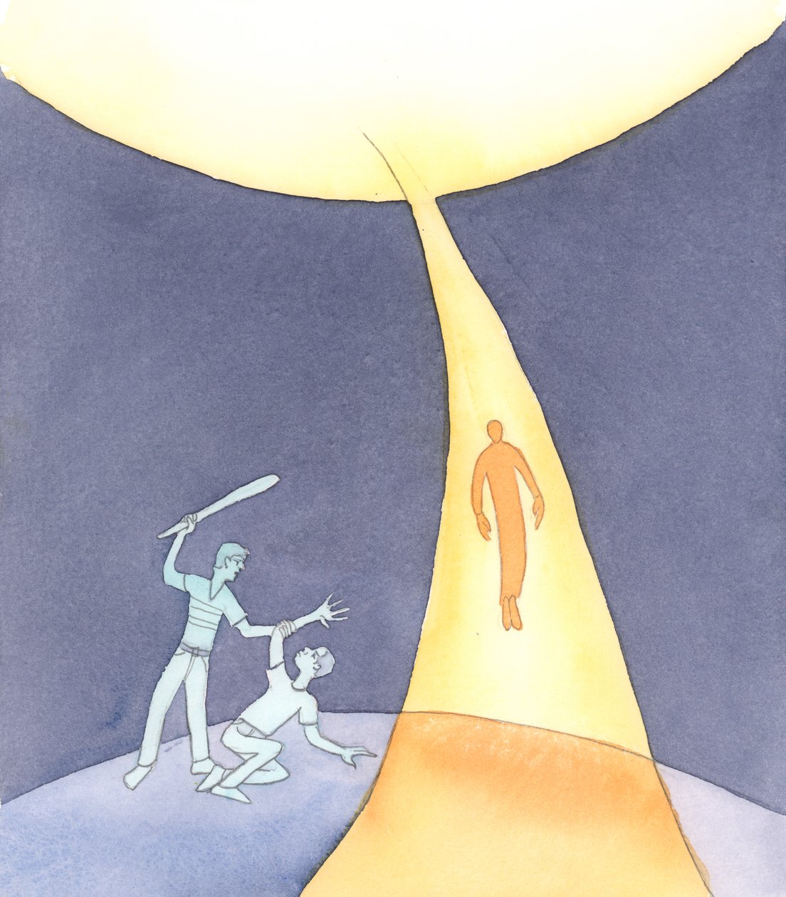 Se on Pyhä Henki, Rakkauden Henki, joka kuljettaa sieluja taivaaseen, kun kuolemme, 2004 (paperilla) tekijältä Elizabeth Wang