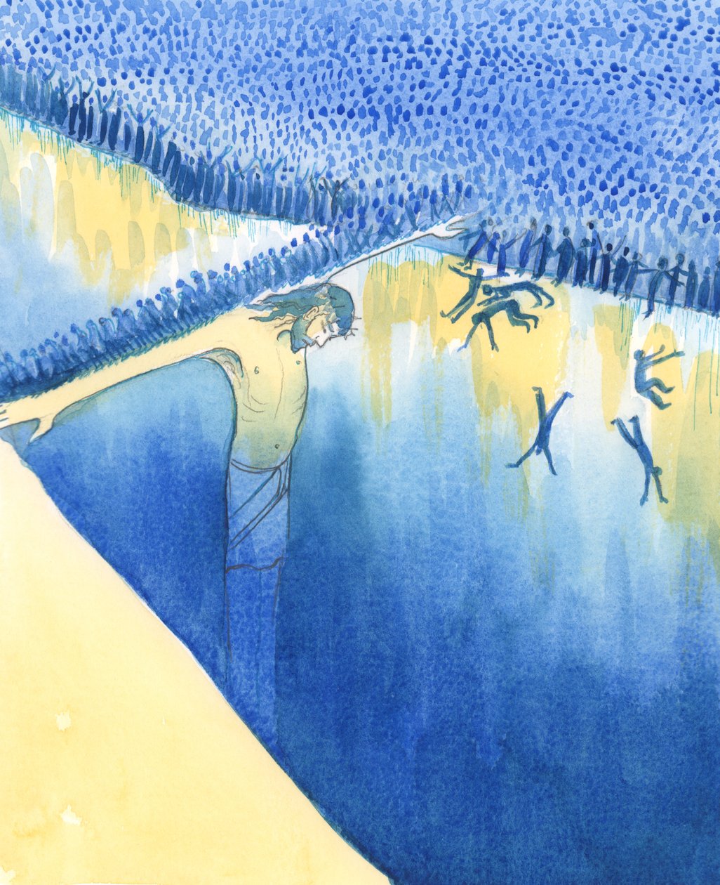 Jotkut ihmiset eivät usko "sillaan taivaaseen", joka on Kristus; tai he antavat itsensä väkijoukon vetäytyä seuraamaan toista, jumalatonta elämäntapaa, 2003 (paperilla) tekijältä Elizabeth Wang