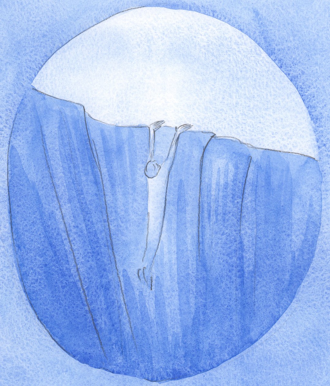 Jotkut sielut, jotka tekojensa kautta joutuvat takertumaan tuhon partaalle, pelastuvat rukouksella, 2002 (paperilla) tekijältä Elizabeth Wang