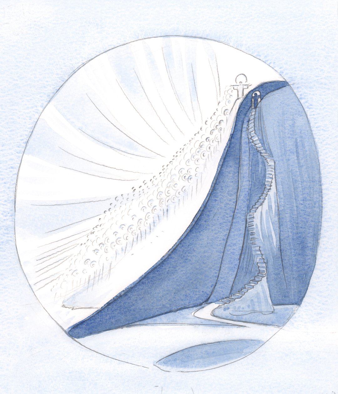 Se, joka ristiinnaulittaa omat halunsa valtakunnan vuoksi, todella seuraa "kapeaa tietä", joka johtaa taivaaseen., 2001 (paperilla) tekijältä Elizabeth Wang