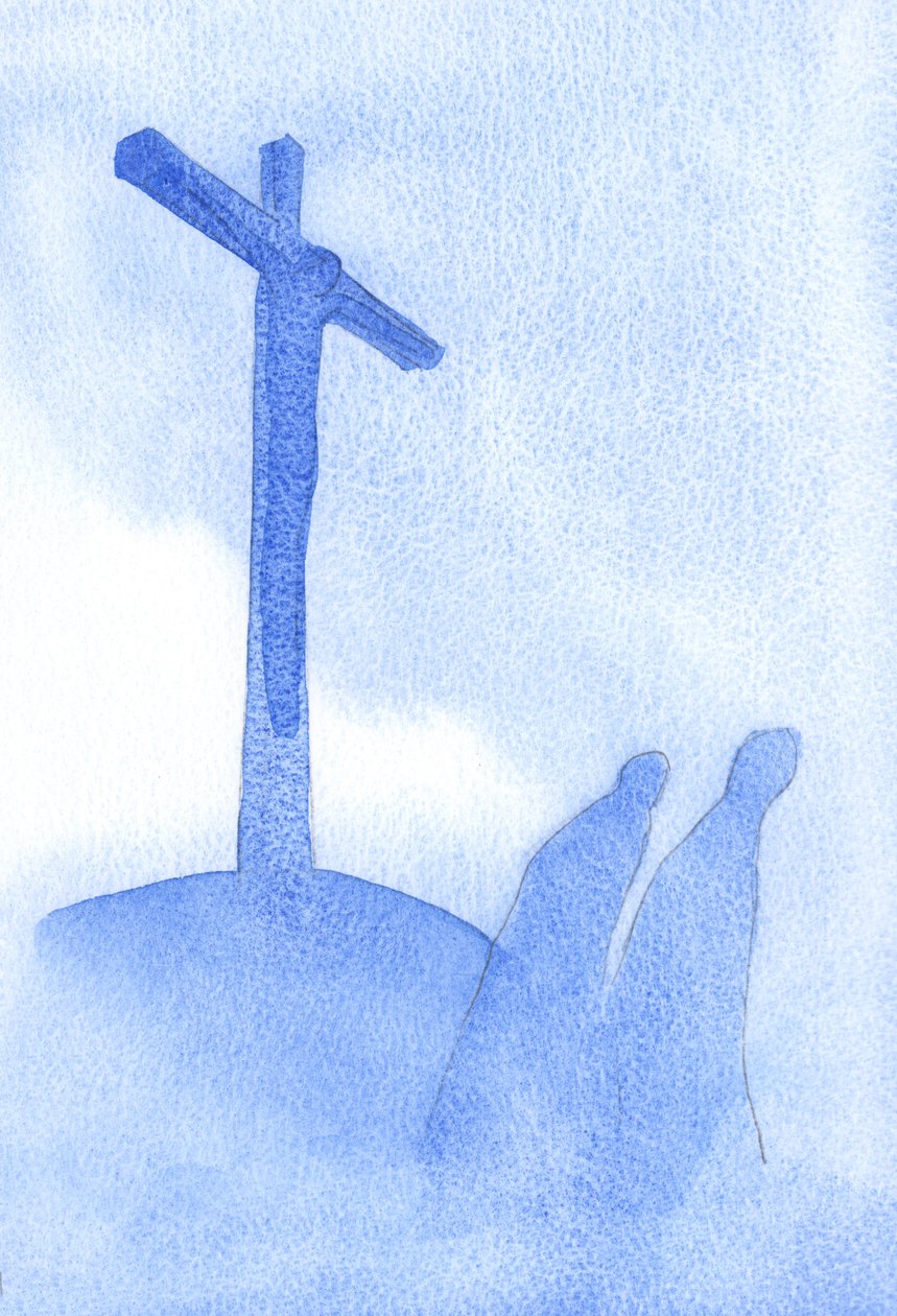 Ihmisen elämässä ei ole mitään, mitä ei voisi nähdä selvemmin, ihmeellisin tuloksin, kun sitä tarkastellaan "ristin juurella", 2002 (paperilla) tekijältä Elizabeth Wang