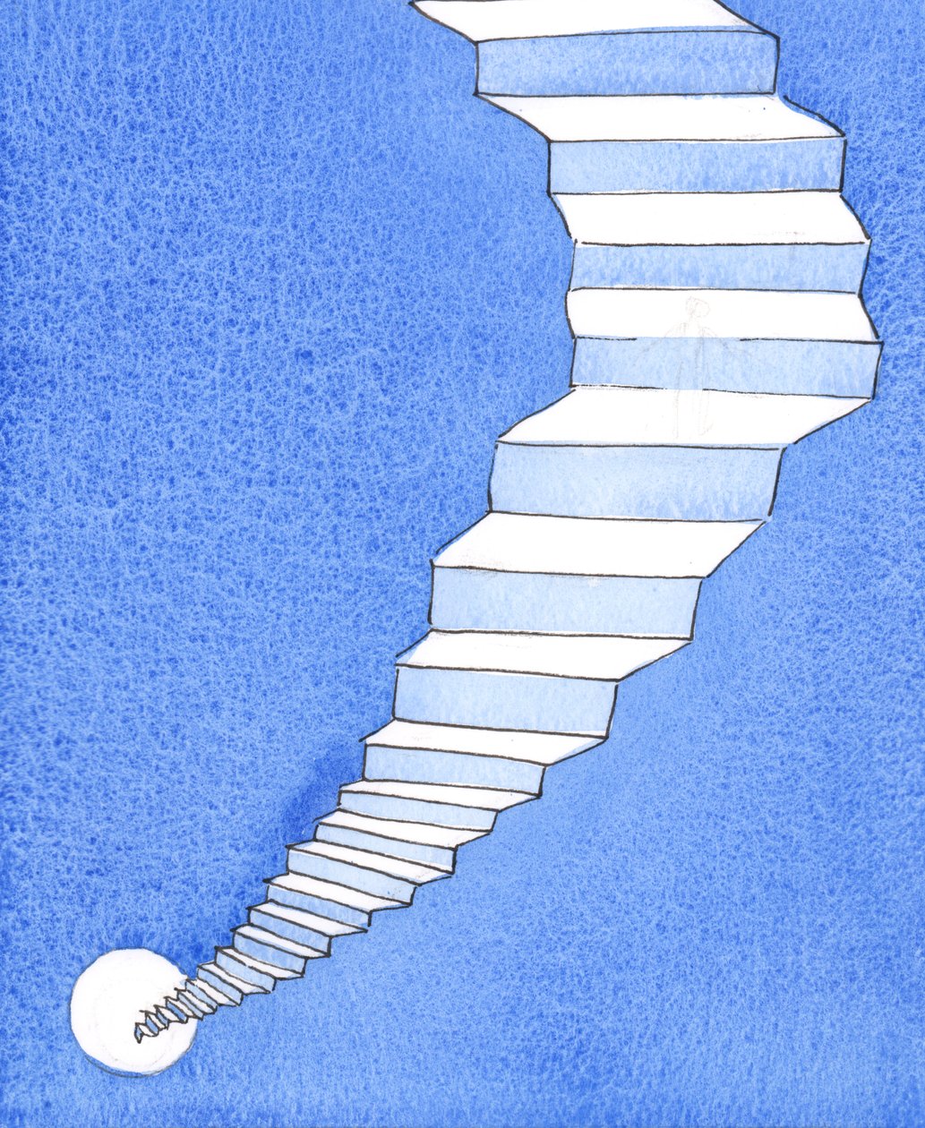On vain yksi tie pimeän kuilun yli, joka erottaa maan taivaasta, 2004 (paperilla) tekijältä Elizabeth Wang