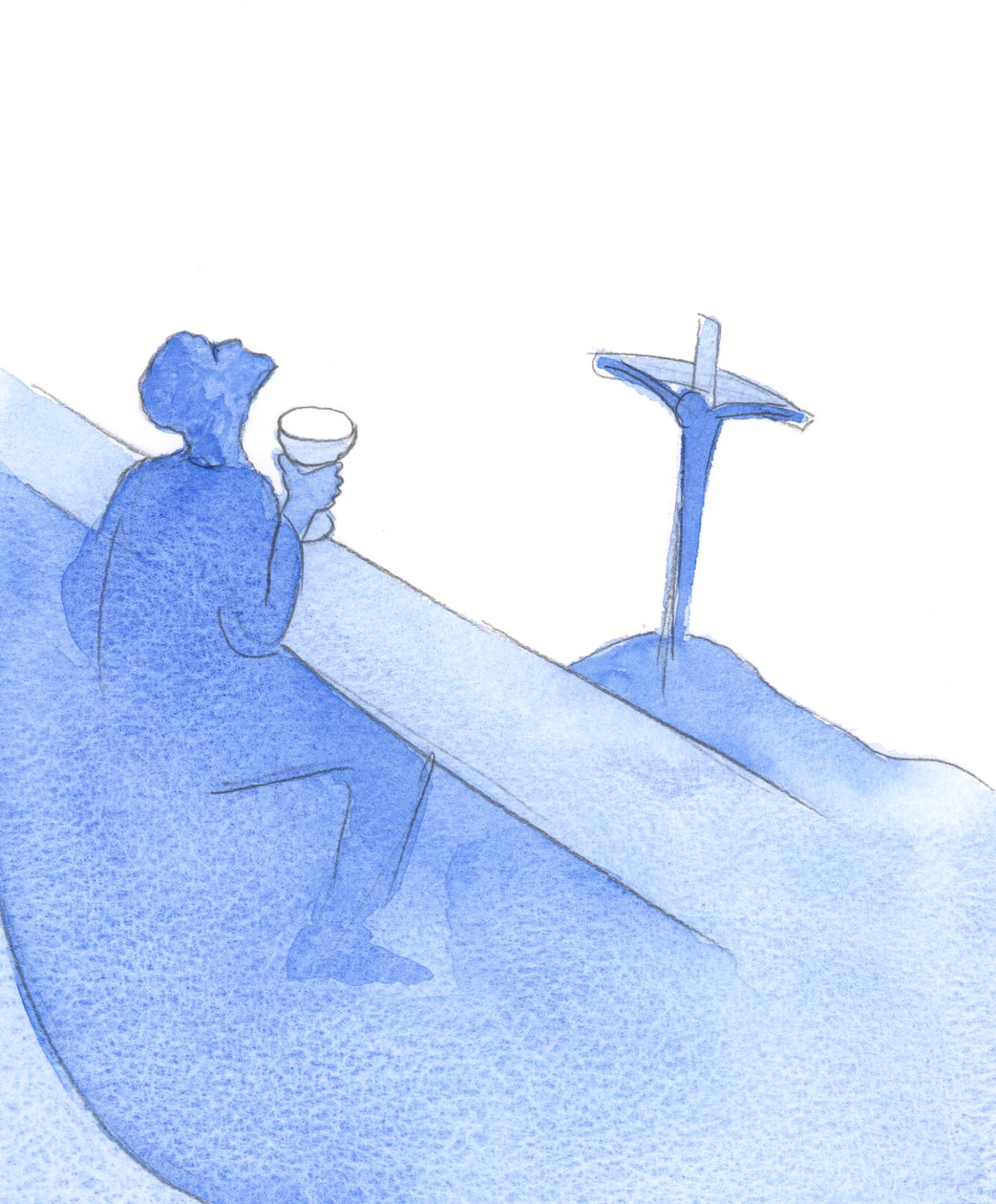 Tämä oli syy siihen, että Kristus erosi ystävistä viimeisellä ehtoollisella, hänen piinansa ja kuolemansa - syy oli synti, 2002 (paperilla) tekijältä Elizabeth Wang