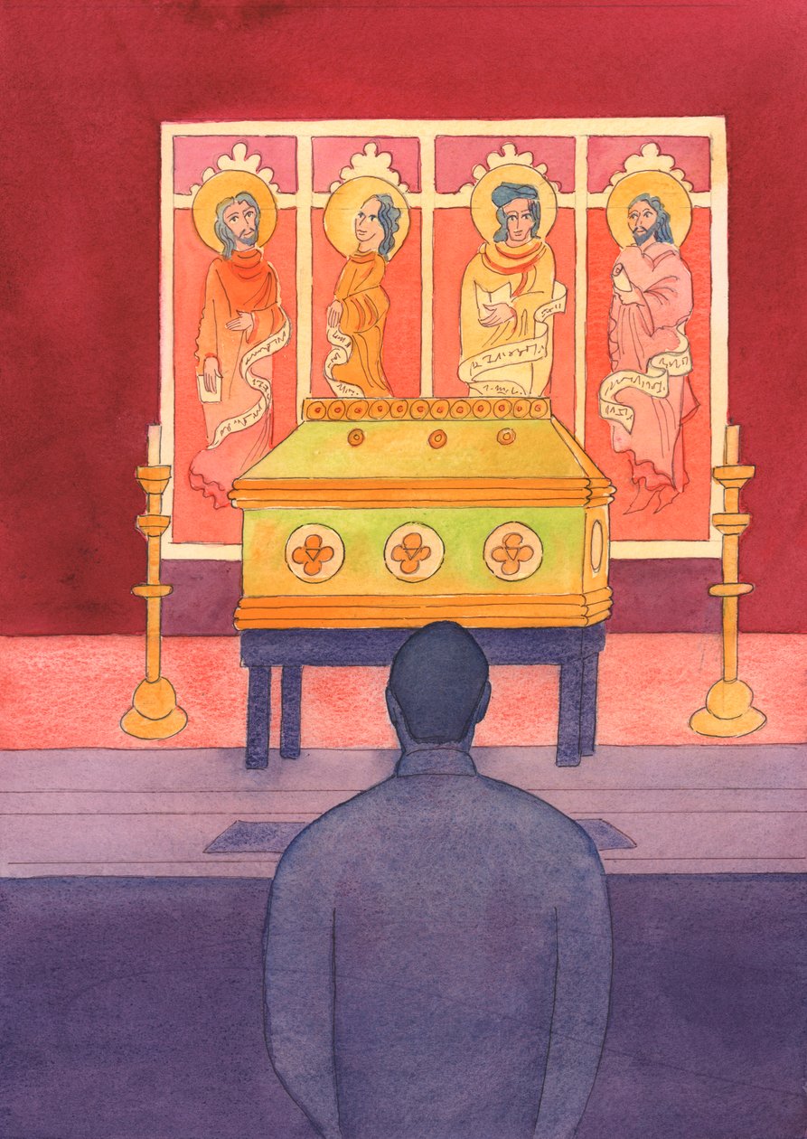Meillä on elävä suhde kuolleisiin pyhiin, joten meidän pitäisi puhua heidän kanssaan, 2003 (paperilla) tekijältä Elizabeth Wang