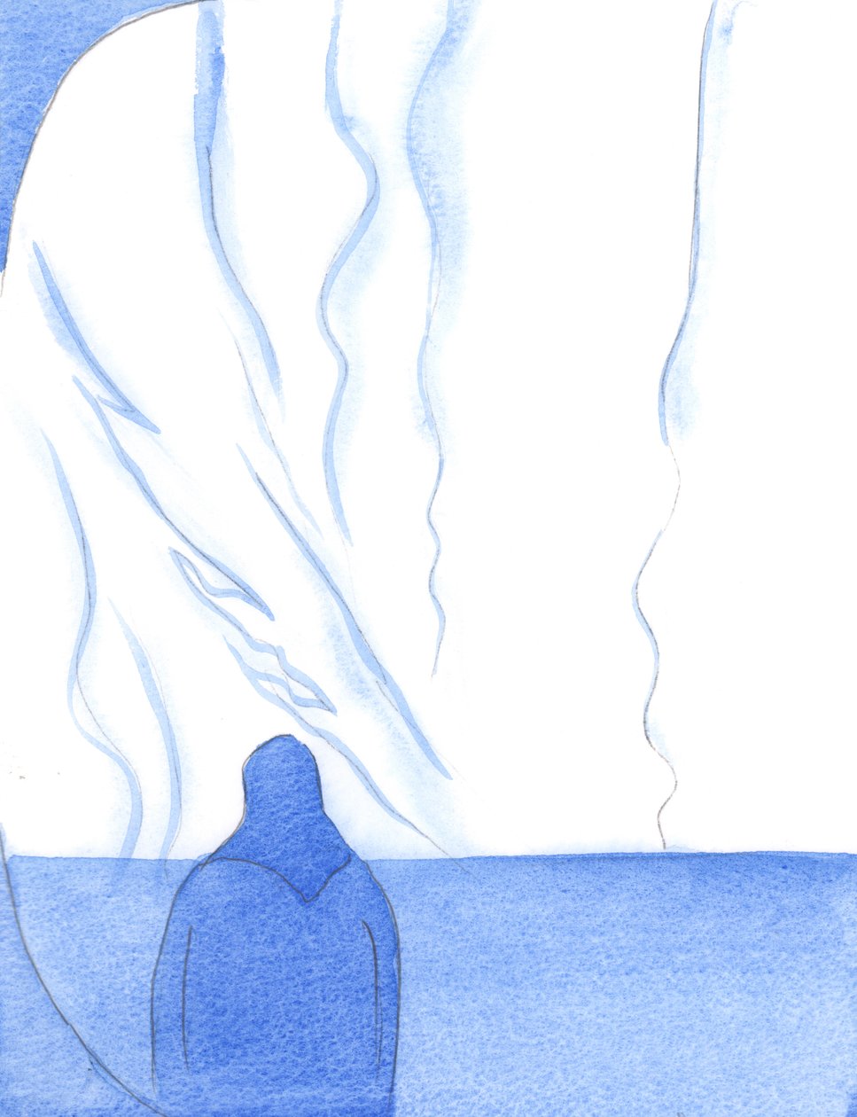 Kun Kristus oli läsnä siunatussa sakramentissa, pyhäkkö ja sieluni leimasivat jumalallisesta tulesta ja kirkkaudesta, 2002 (paperilla) tekijältä Elizabeth Wang