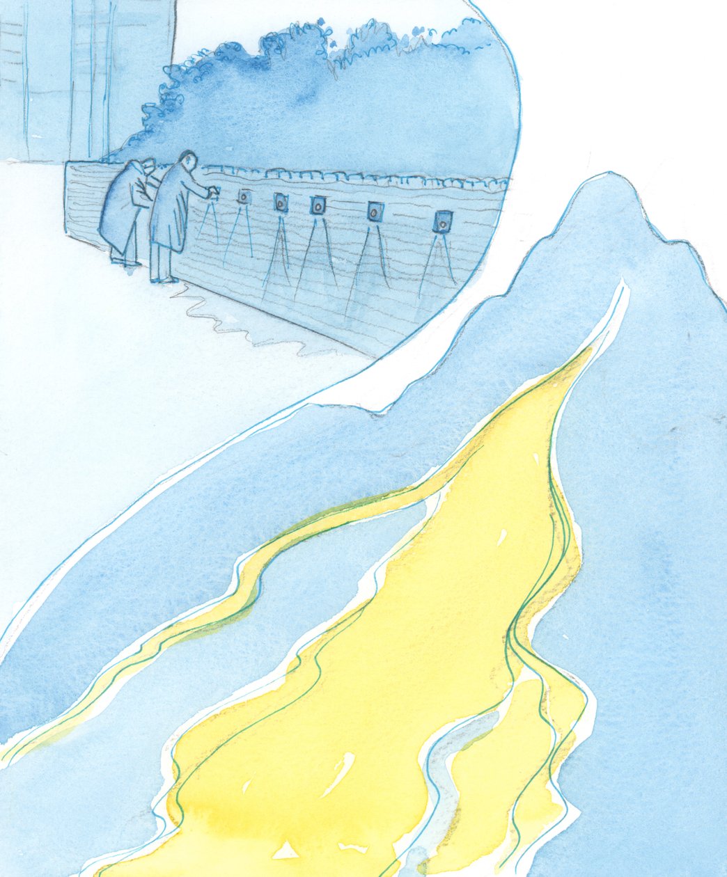 Kun annamme jollekin anteeksi tietyn teon, Jumalan armo vaikuttaa meissä, 2003 (paperilla) tekijältä Elizabeth Wang