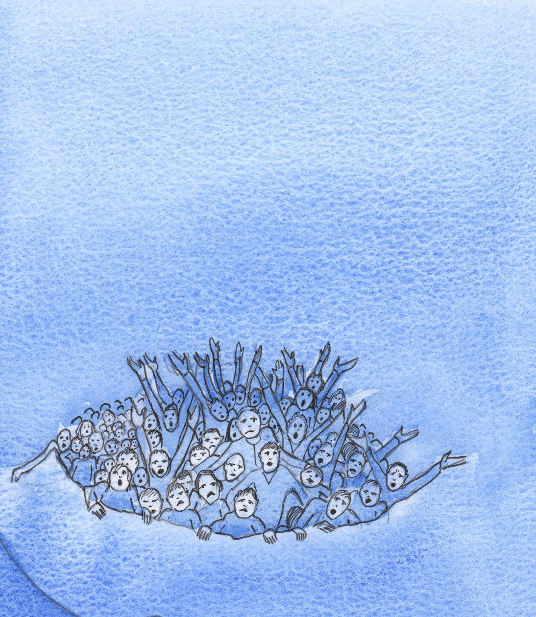 Kun rukoilemme ja kärsimme yhdessä Kristuksen kanssa, autamme sieluja yhtä varmasti kuin silloin, kun ihmiset pelastetaan pimeästä tunnelista, 2002 (paperilla) tekijältä Elizabeth Wang