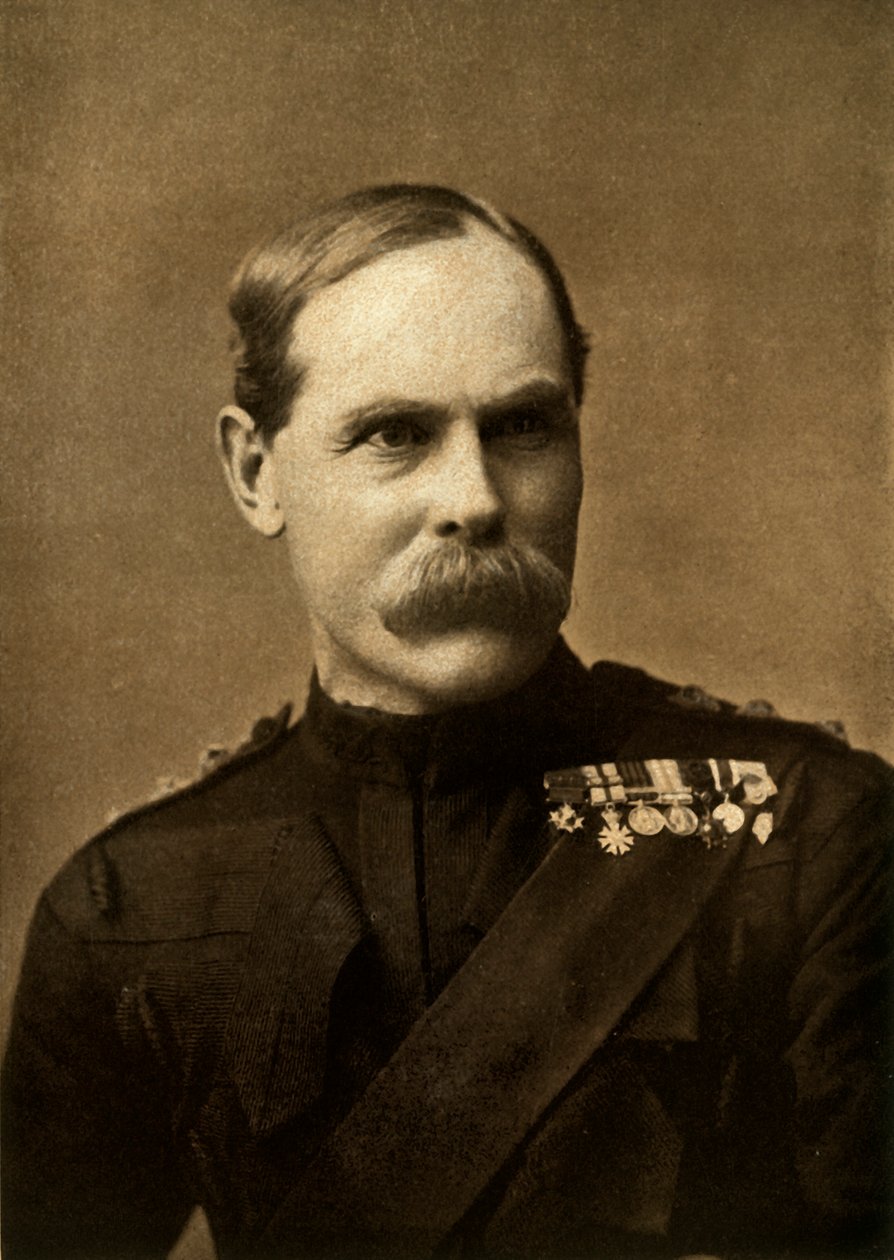 "Kenraaliluutn. Lord Methuen, C.B.", 1900. tekijältä Elliot and Fry
