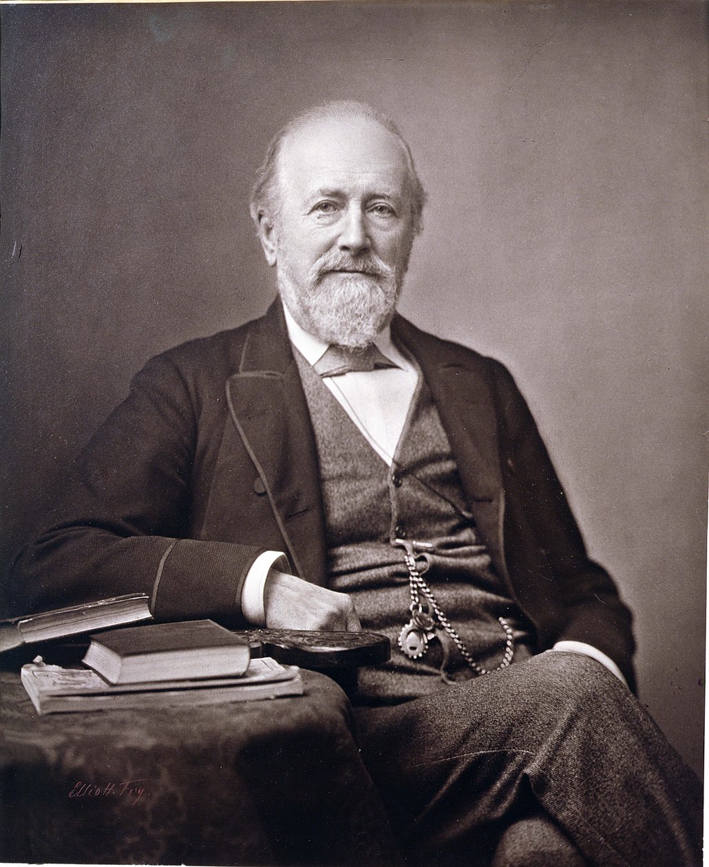 Edward Frankland (1825-1899) tekijältä Elliott und Fry Studio