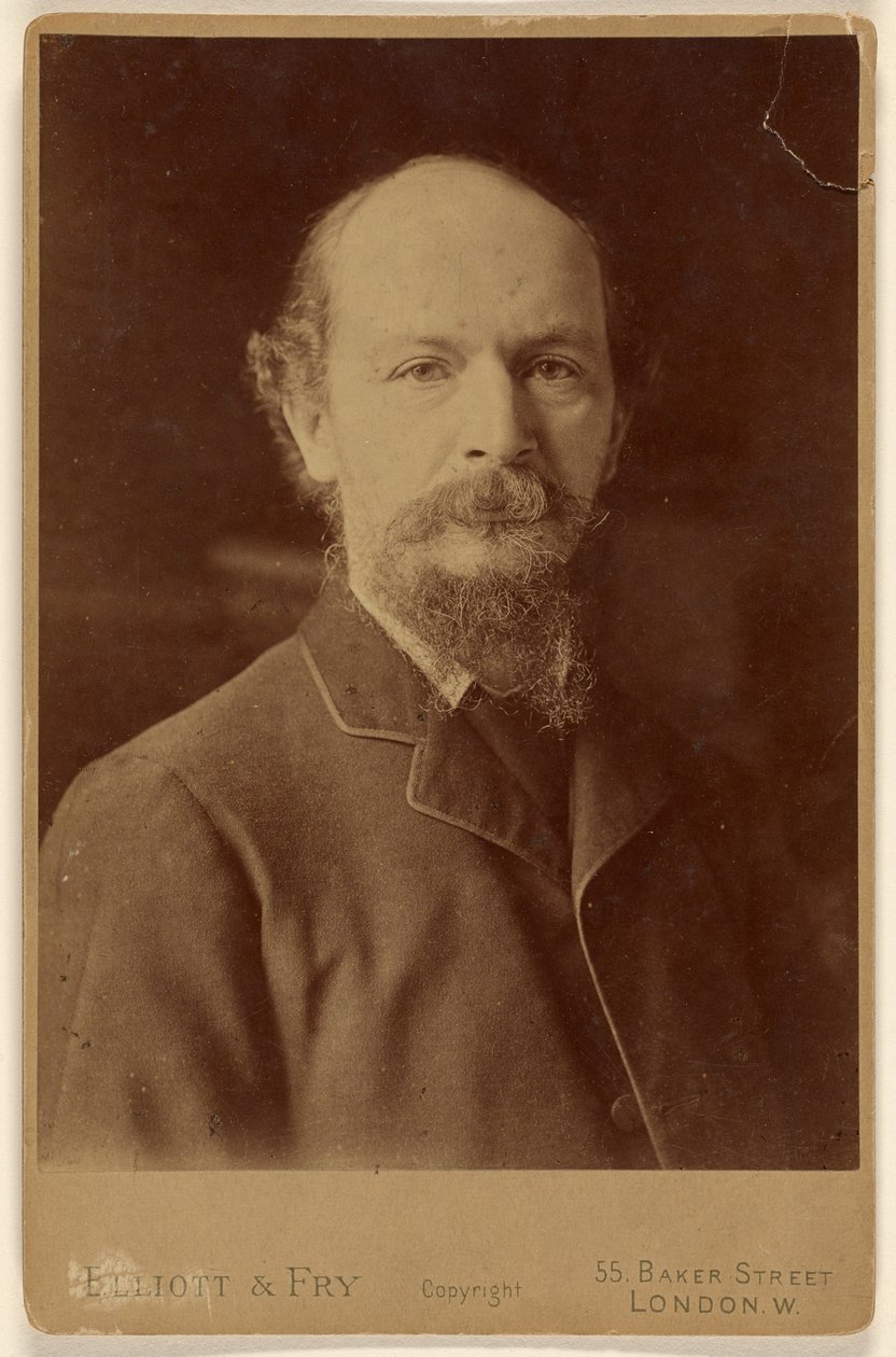 A[legernon] C[harles] Swinburne (1837 - 1909) tekijältä Elliott and Fry