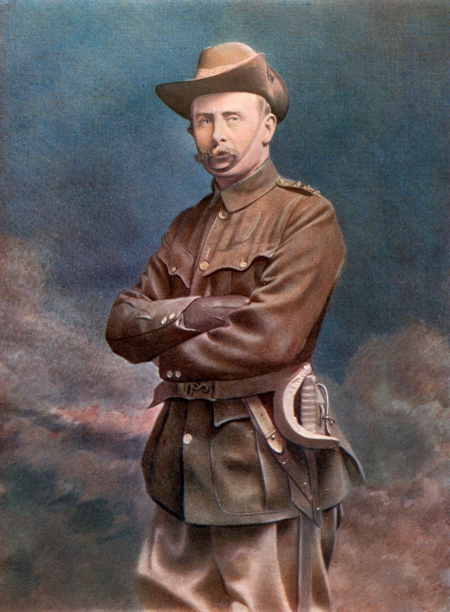 Eversti WH Mackinnon, kaupungin keisarillisten vapaaehtoisten komentaja, 1902. tekijältä Elliott and Fry