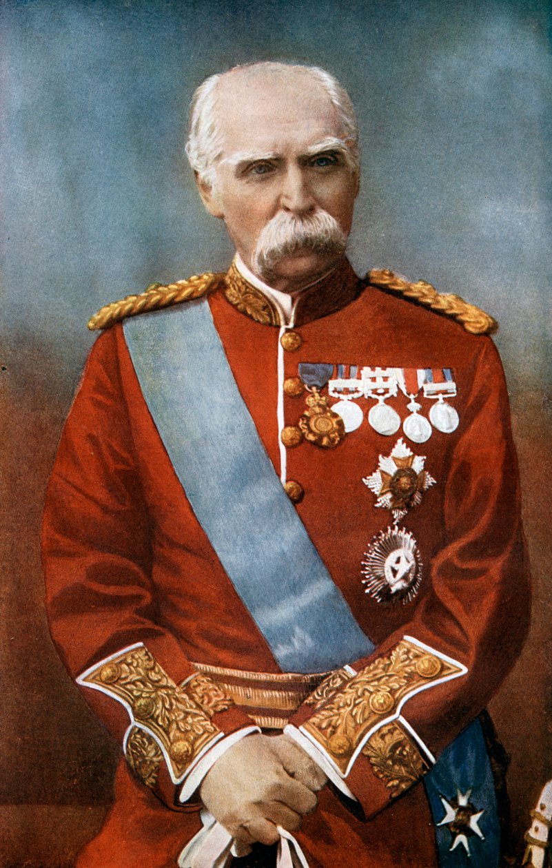 Kenttämarsalkka Sir Donald Martin Stewart, brittiläinen sotilas, c1900 1902. tekijältä Elliott and Fry