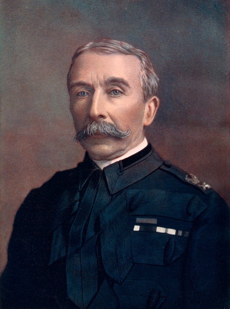 Kenraali Edward Chapman, Skotlannin joukkojen komentaja, 1902. tekijältä Elliott and Fry