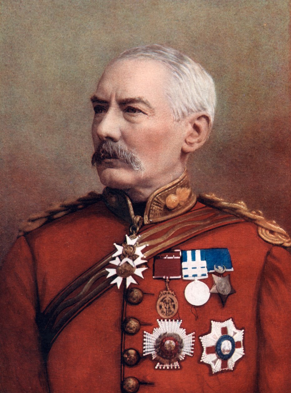 Kenraaliluutnantti Sir Charles William Wilson, brittiläinen sotilas, 1902. tekijältä Elliott and Fry