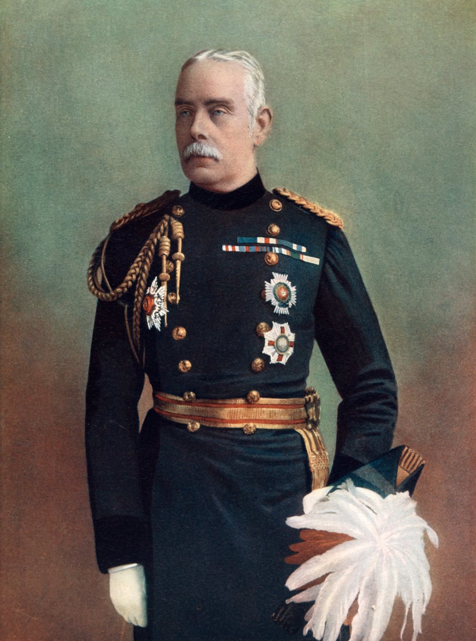 Kenraalimajuri Sir John Carstairs McNeill, Equerry to HM the Queen, 1902. tekijältä Elliott and Fry