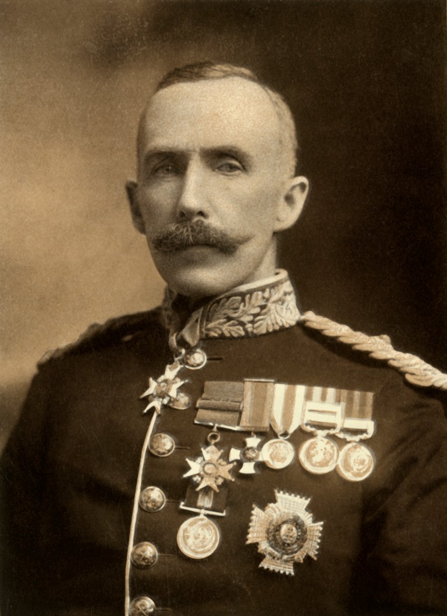 "Kenraalimajuri Sir W. F. Gatacre, K.C.B." tekijältä Elliott and Fry