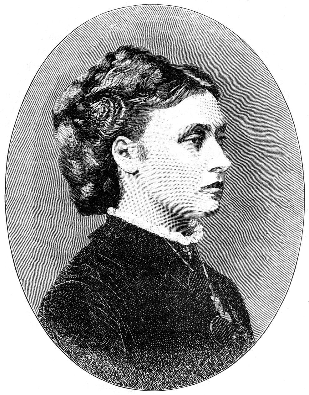 Prinsessa Louise, Argyllin herttuatar, kuningatar Victorian neljäs tytär, 1900. tekijältä Elliott and Fry