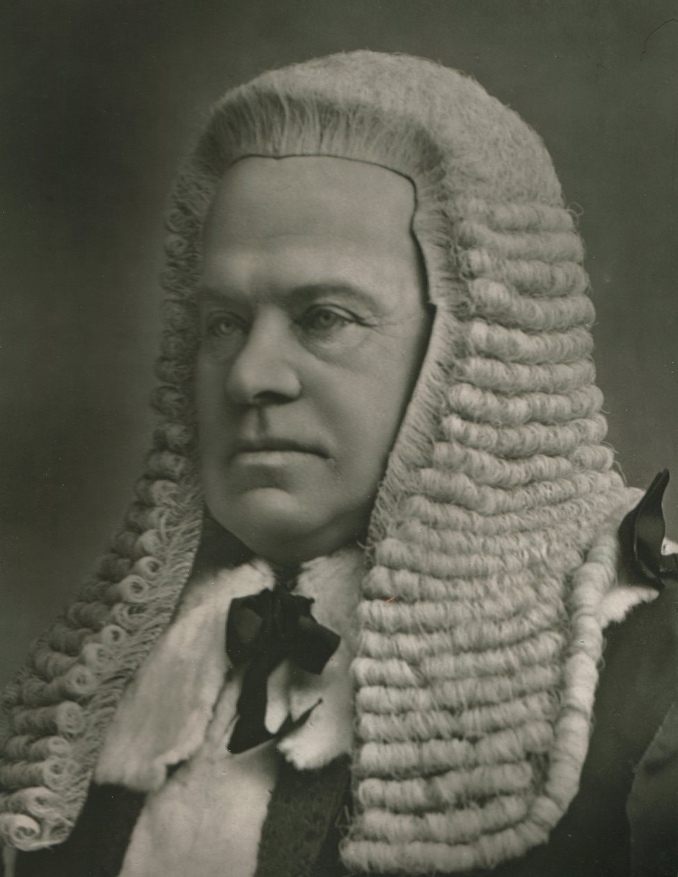 The Right Honorable Earl of Halsbury, 1880-luku, 1907. tekijältä Elliott and Fry