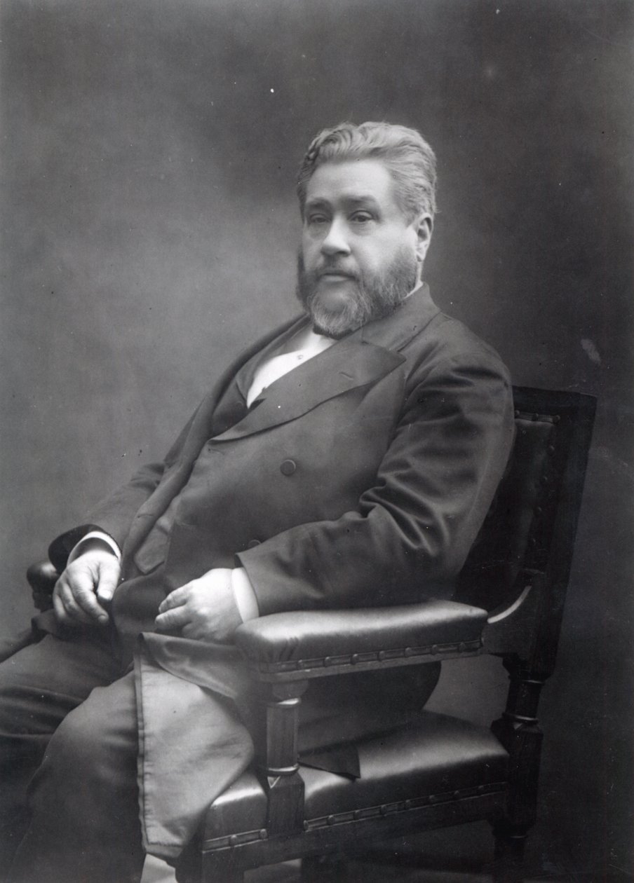 Pastori Charles Haddon Spurgeon tekijältä Elliott und Fry Studio