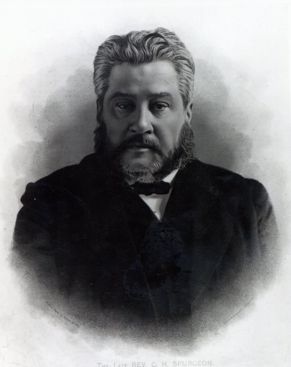 Pastori Charles Haddon Spurgeon, Elliot und Fryn valokuvan jälkeen tekijältä Elliott und Fry Studio