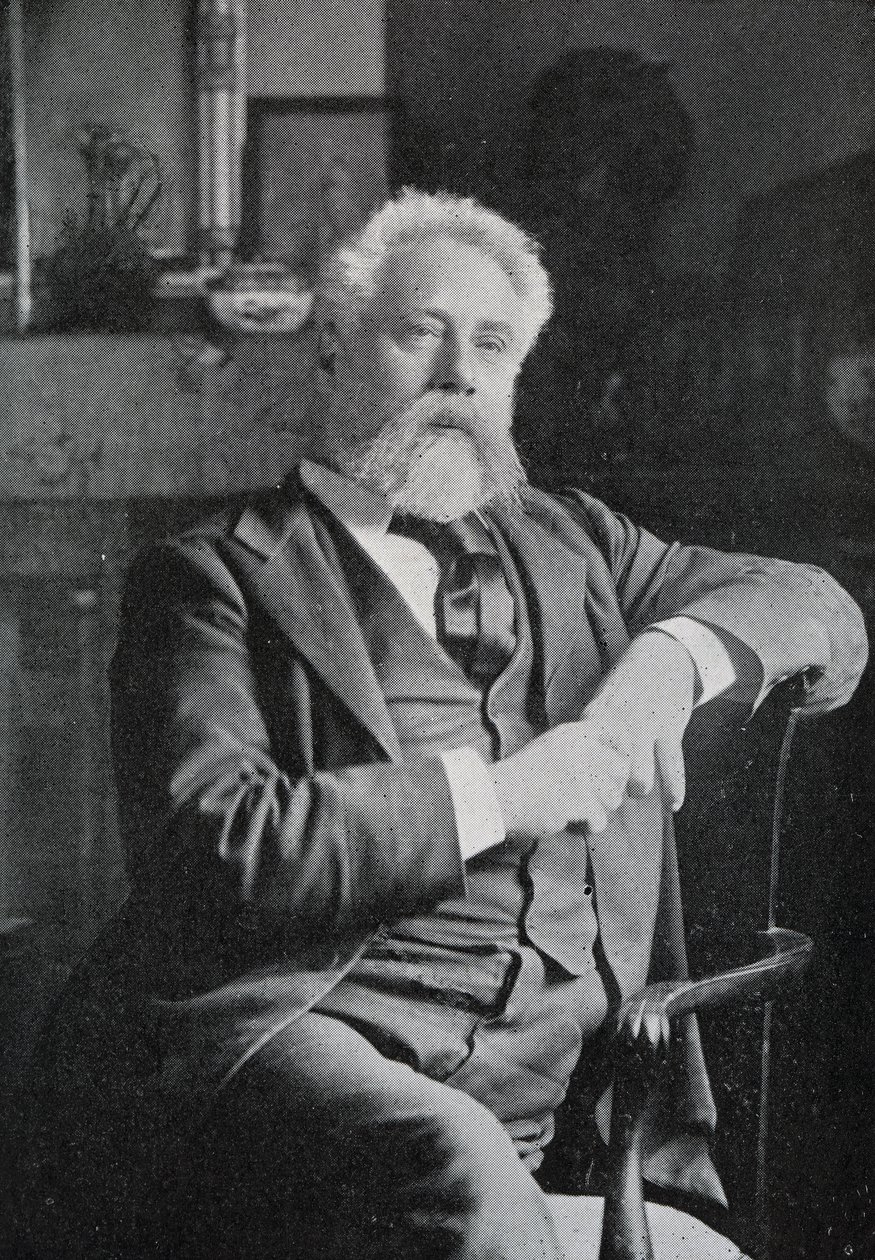 William Ernest Henley tekijältä Elliott und Fry Studio