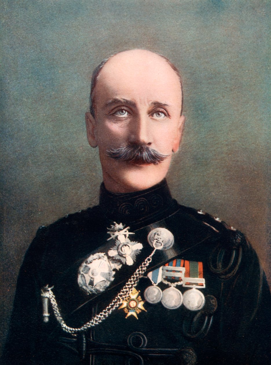 Kenraalimajuri Francis Howard, Etelä-Afrikan kenttäjoukkojen 8. prikaatin komentaja, 1902. tekijältä Ellis
