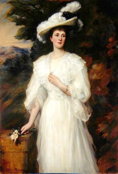 Edith, Lady Cunardin muotokuva tekijältä Ellis William Roberts