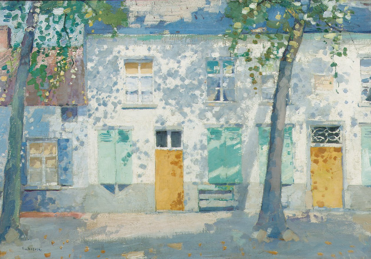 Sunnuntai aamu Mollissa, Valenciassa, 1911 tekijältä Emanuel Samson van Beever
