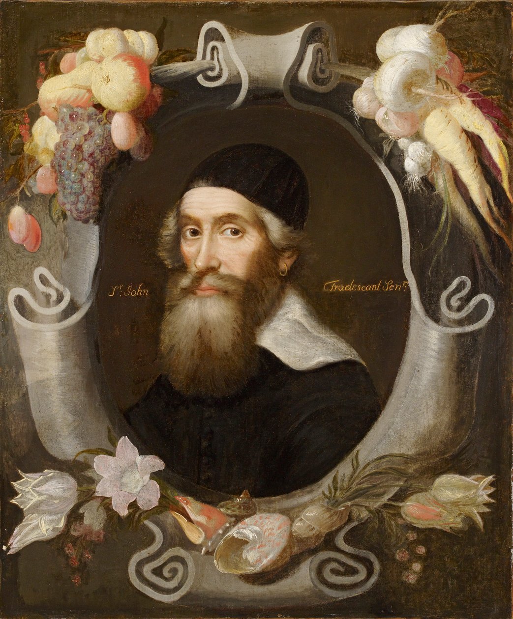 John Tradescant vanhempi, 1600-luku tekijältä Emanuel de Critz