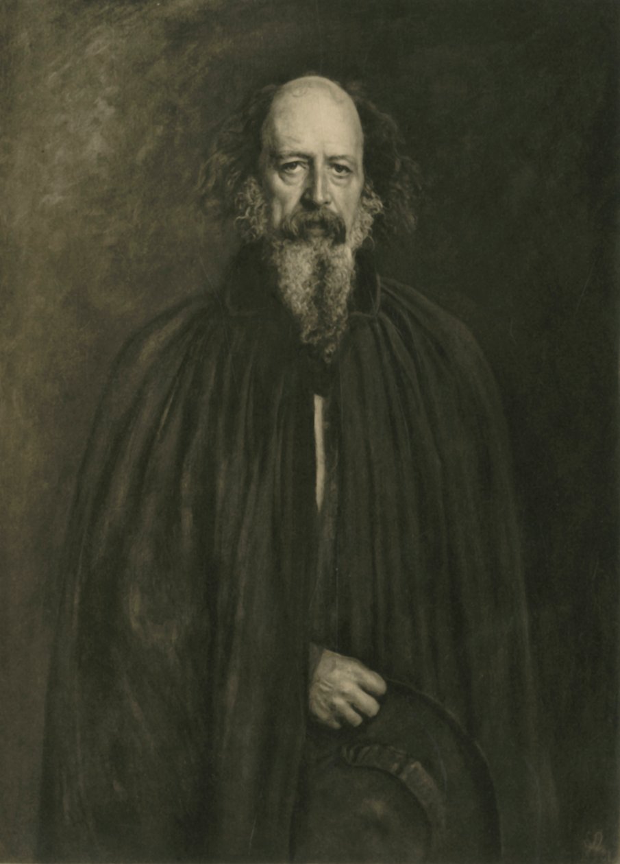Alfred Lord Tennyson, 1881, 1908. tekijältä Emery Walker