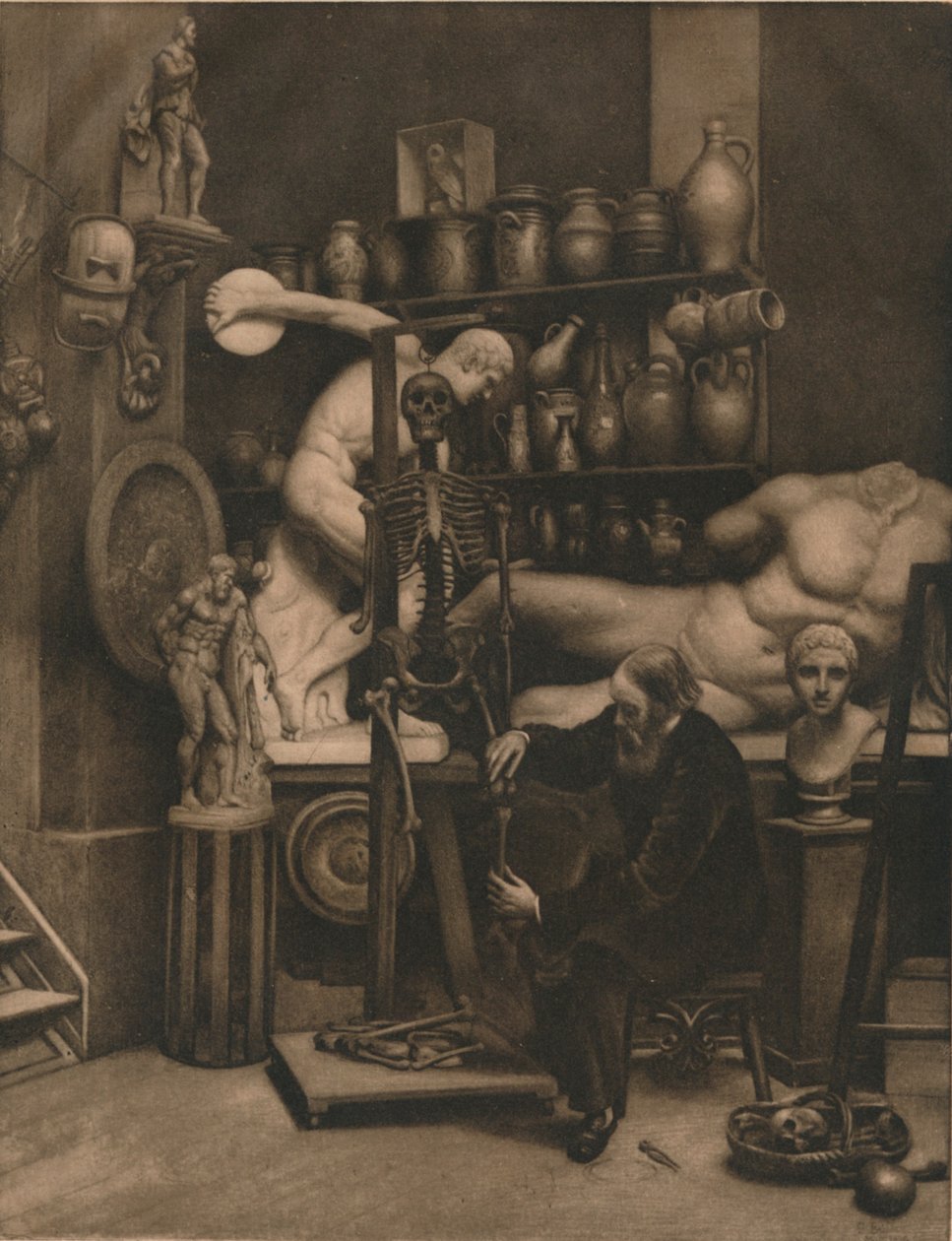 Herra Heatherleys Holiday: Tapaus studio-elämässä, vuodelta 1874. tekijältä Emery Walker