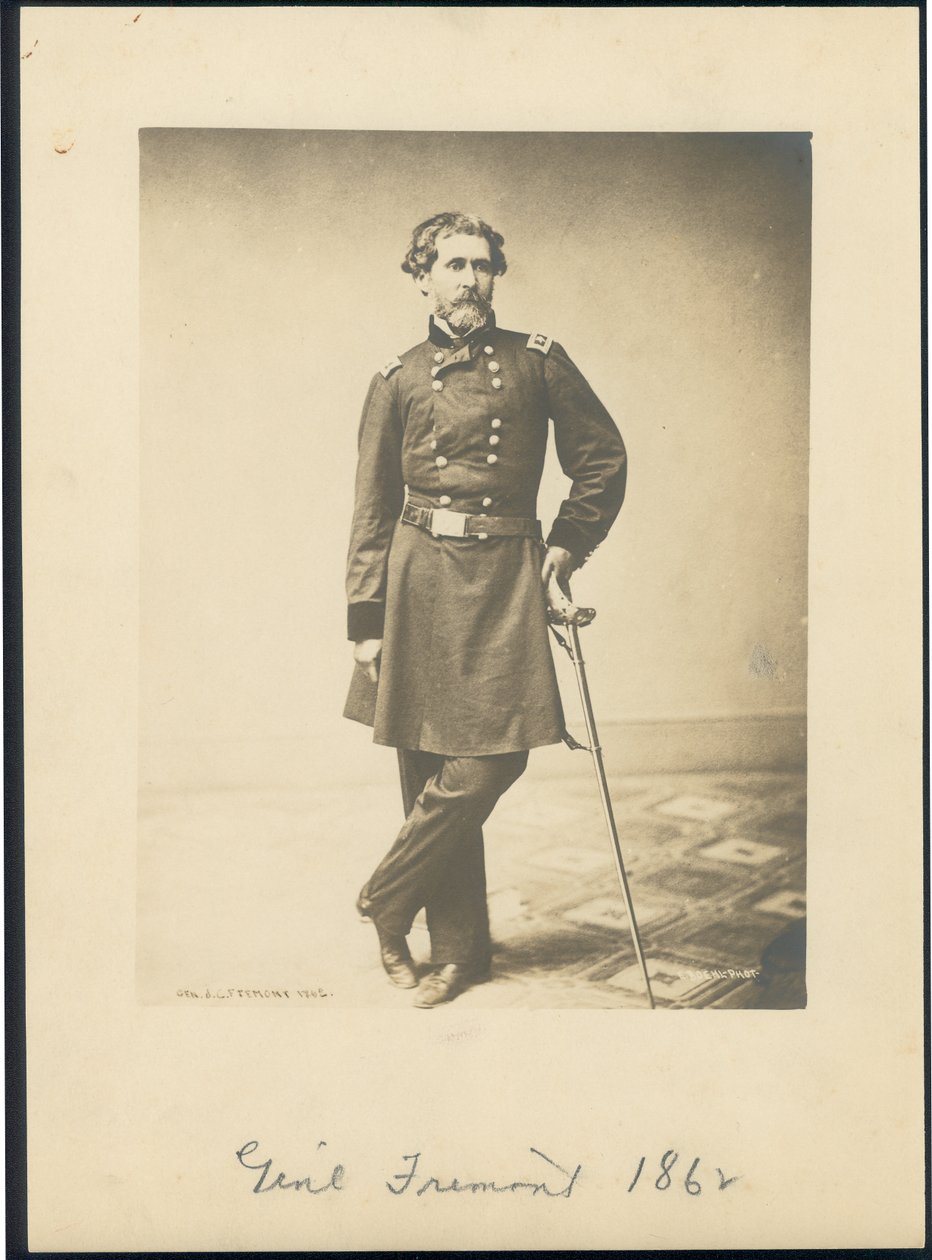 John C.Fremont, kenraali (unioni) tekijältä Emil Boehl