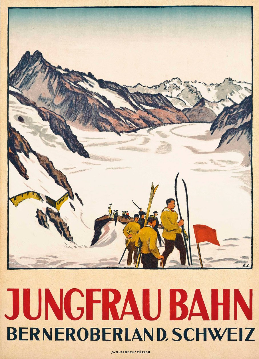 Jungfrau Bahn tekijältä Emil Cardinaux